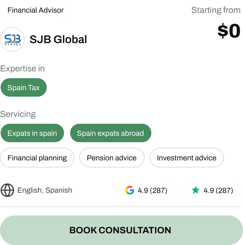 Advisor marketplace profile card
